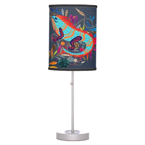 Whimsical Creatures  Iguana Table Lamp