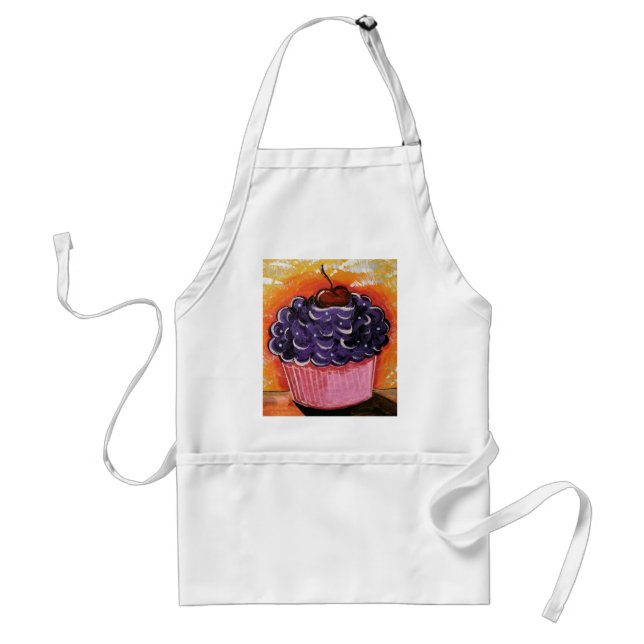 Whimsical Cupcake Apron (Front)