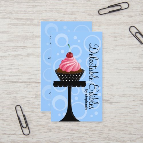 Cupcake Bakery Business Cards