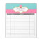 Whimsical Cupcake Bakery Receipts