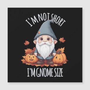 Whimsical Cute Gnome in Autumn