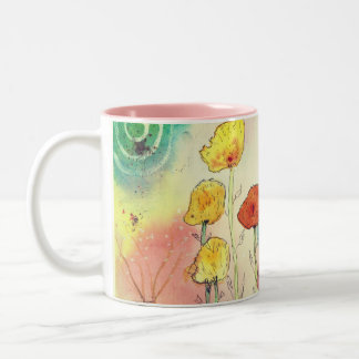 Whimsical Dandelion Coffee Mug