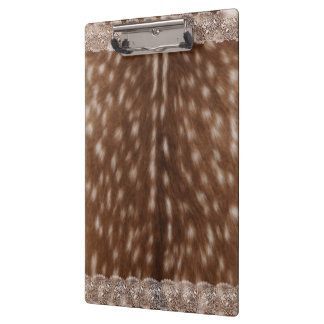 Whimsical deer paper clipboard