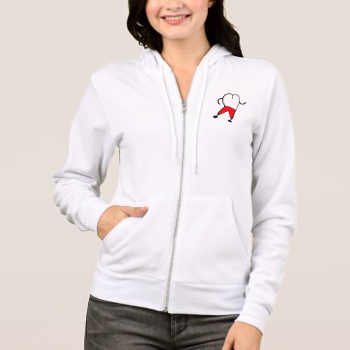 Whimsical Dental  Tooth Art Gifts Hoodie