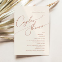 Whimsical Desert | Beige Couples Shower