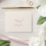 Whimsical Desert | Beige Self Addressed RSVP Envelope<br><div class="desc">This whimsical desert | beige self-addressed RSVP envelope is perfect for your simple rustic western beige and terracotta earth tones wedding. The neutral earthy boho color palette is vintage southwestern with a modern retro feel. The script is a delicate minimalist handwritten calligraphy that is quite elegant and romantic. The product...</div>
