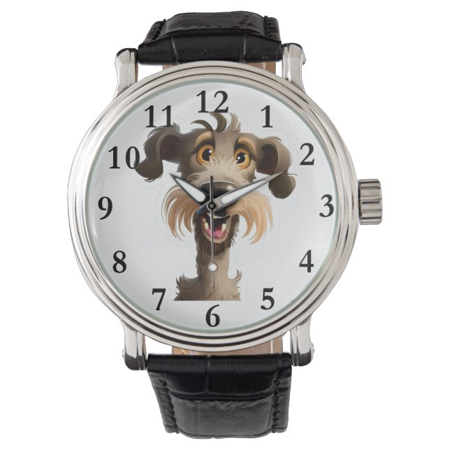 Whimsical dog watch (Front)