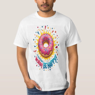 Whimsical Donut Pop Art Explosion T-Shirt