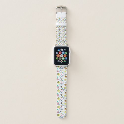 Whimsical Doodles Apple Watch Band