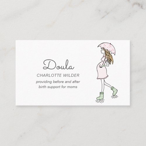 Whimsical Doula Business Card