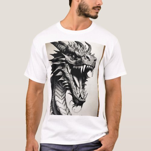 Whimsical Dragon Dreams Create Your Fantasy T_shi T_Shirt