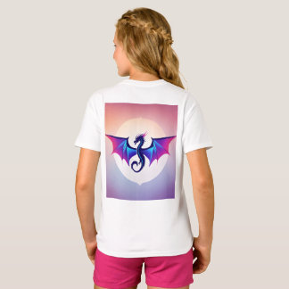 Whimsical Dragon Watercolor T-Shirt