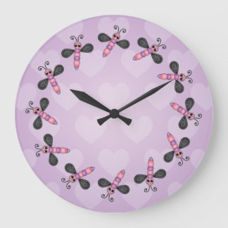 Whimsical Dragonfly Clocks