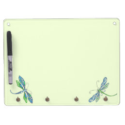 Whimsical Dragonfly Dry Eraser Board