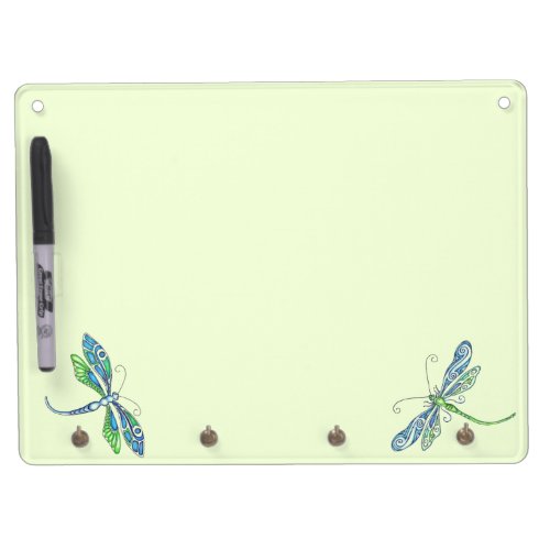 Whimsical Dragonfly Dry Eraser Board