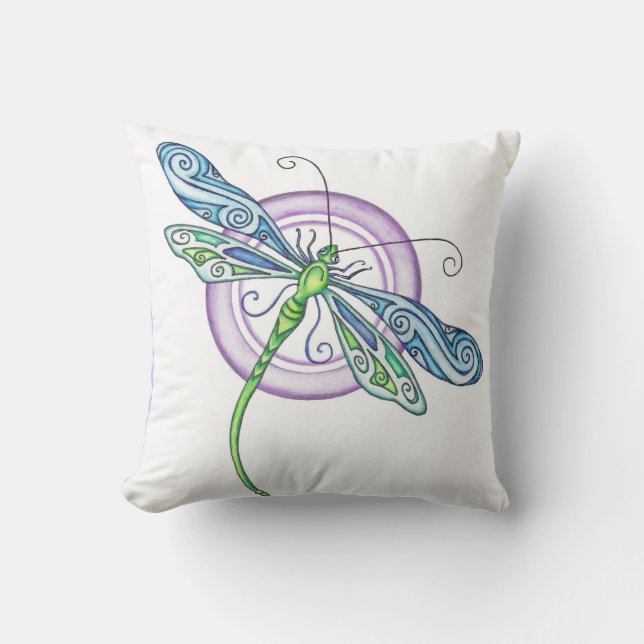 Whimsical Dragonfly Pillows (Front)