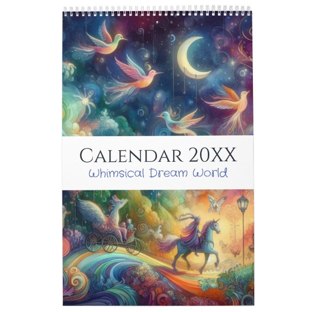 Whimsical Dream Land Calendar (Cover)