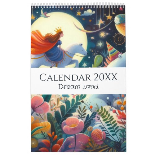 Whimsical Dream Land Calendar