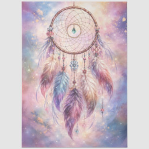 Whimsical Dreamcatcher Decoupage Tissue Paper