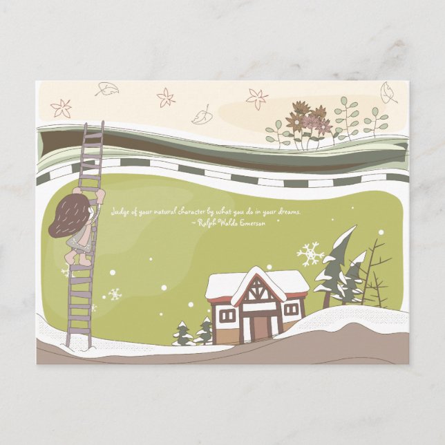 Whimsical Dreamscape 11 Postcard (Front)