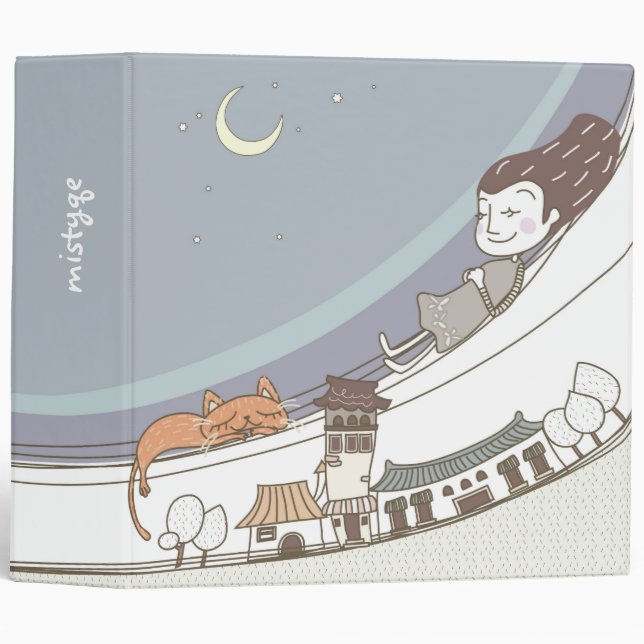 Whimsical Dreamscape 1 Binder (Front/Spine)