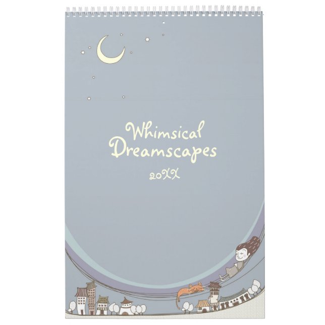 Whimsical Dreamscapes Calendar (Cover)