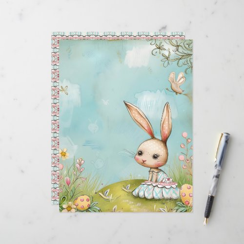 Whimsical Easter Backgrounds Scrapbook Paper