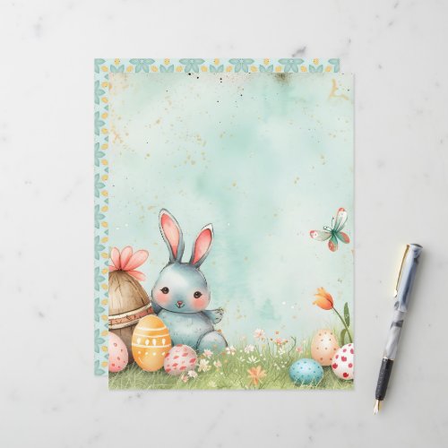 Whimsical Easter Backgrounds Scrapbook Paper