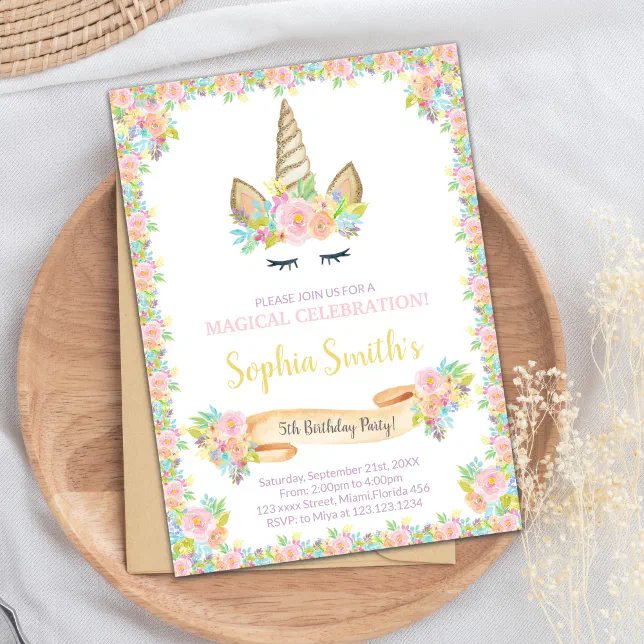 Whimsy Prom Invite Whimsical & Elegant Party Invite | Zazzle