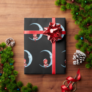 Whimsical Elf Holiday Gift Wrap