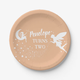  Whimsical Enchanted Pastel Fairy Themed Party  Paper Plates