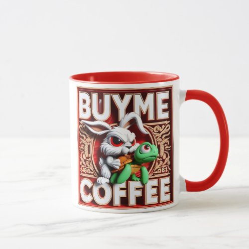 Whimsical Encounter Buy Me A Coffee Mug