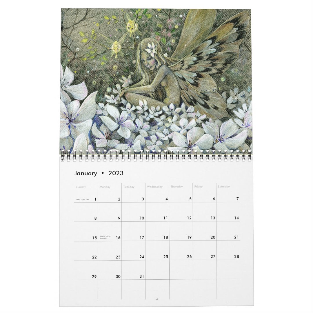 Whimsical Fairy Art Calendar 2015 