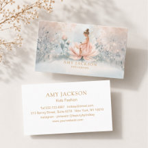 Whimsical Fairy Business Card