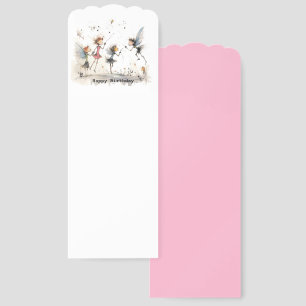 Whimsical fairy gift cute fairies bookmarks