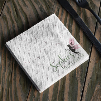 Whimsical Fairy Party  Napkins