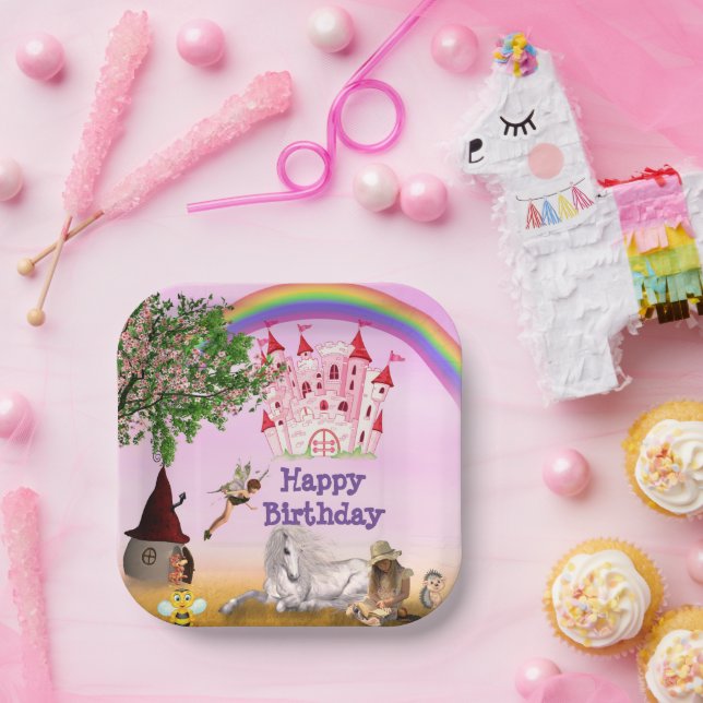 Whimsical Fairy Party Paper Plates (Party)