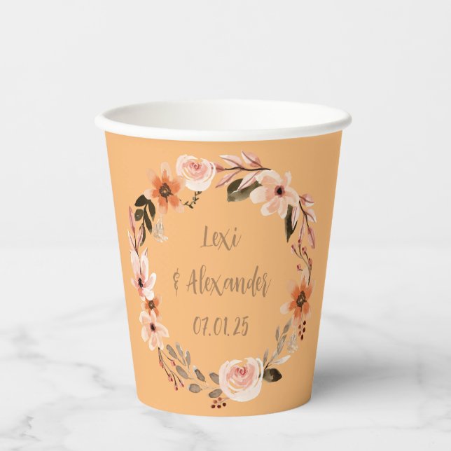 Whimsical Fairy Tale Dream Enchanting Occasions Paper Cups (Front)
