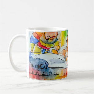 Whimsical Fairy Tale Illustration Coffee Mug