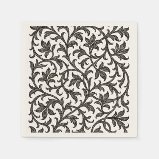 Whimsical Fairy Tale Leafy Vine Napkins