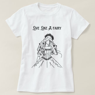 Whimsical fairy Top - cottage tshirt