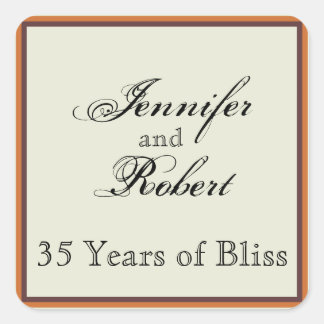 Whimsical Fall Tree Envelope Seal