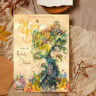 Whimsical Fantasy Birthday Party Invitation