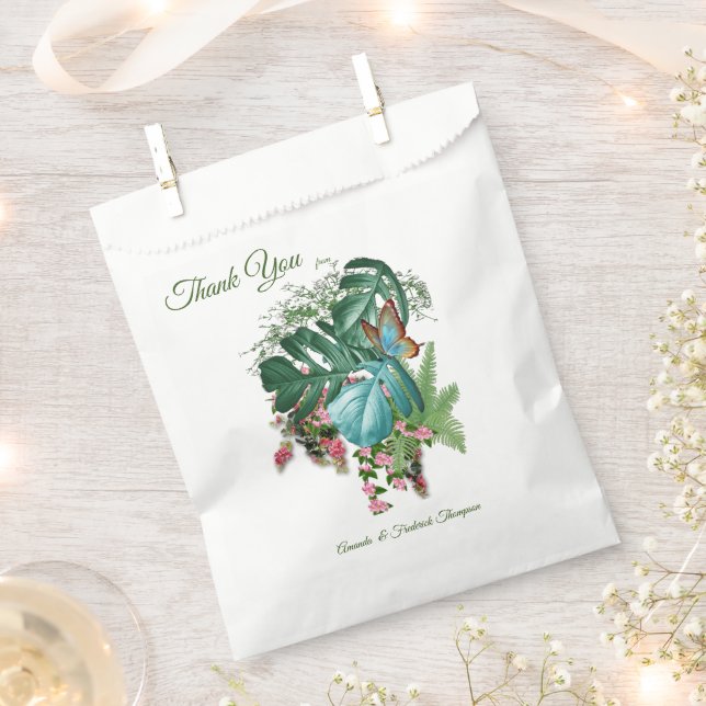 Whimsical Fantasy World with a Tropical Flavour Favor Bag (Clipped)