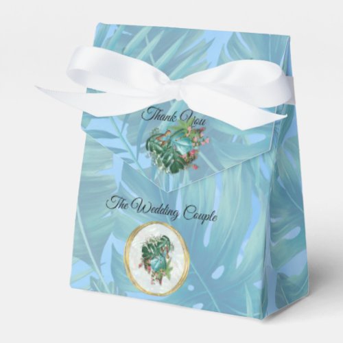 Whimsical Fantasy World with a Tropical Flavour Favor Boxes