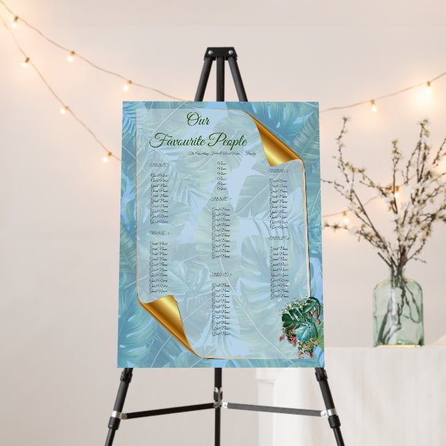 Whimsical Fantasy World with a Tropical Flavour Foam Board (In Situ (Stand))