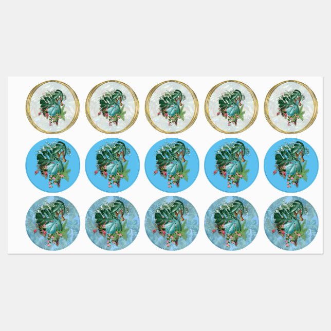 Whimsical Fantasy World with a Tropical Flavour Labels (Sheet)