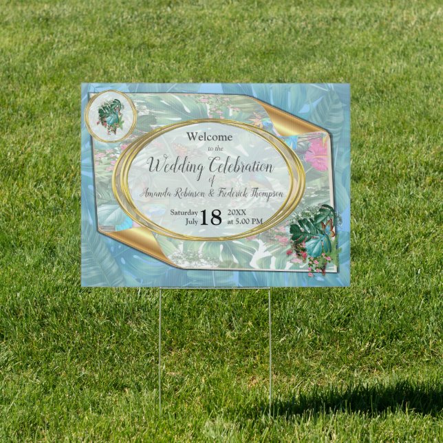 Whimsical Fantasy World with a Tropical Flavour Sign (Insitu)