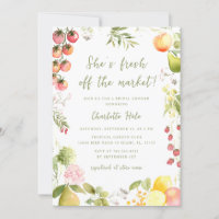 Whimsical Farmers Off the Market Bridal Shower