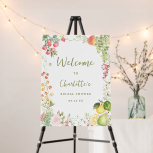 Whimsical Farmers Off the Market Welcome Sign